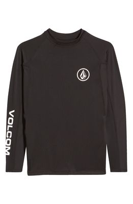 Volcom Lido Stretch Long Sleeve T-Shirt in Black