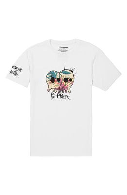 Volcom Pepper Cotton Graphic T-Shirt in White