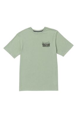 Volcom Scorps Graphic T-Shirt in Slate Heather