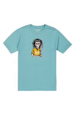 Volcom Skunky Stone Graphic T-Shirt in Coastal Blue