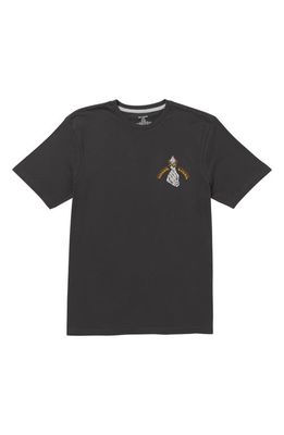 Volcom Stone Stoker Graphic T-Shirt in Stealth