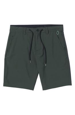 Volcom Veeco Transit Water Resistant Shorts in Stealth