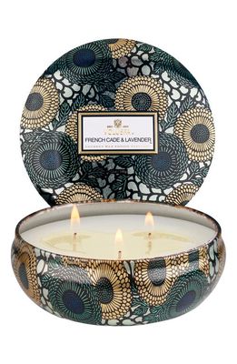Voluspa French Cade & Lavender 3-Wick Candle in French Cade Lavender