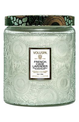 Voluspa French Cade Lavender Luxe Jar Candle