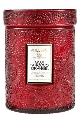 Voluspa Goji Tarocco Orange Small Jar Candle