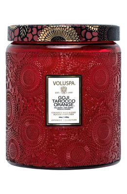 Voluspa Japonica Luxe Jar Candle in Orange