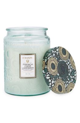 Voluspa Large French Cade & Lavender Candle in French Cade Lavender