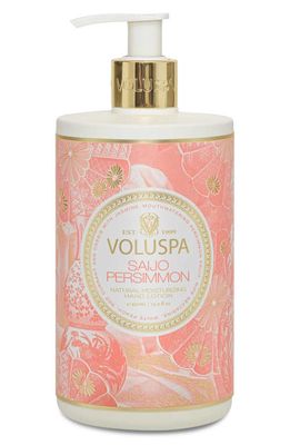 Voluspa Moisturizing Hand Lotion in Saijo Persimmon