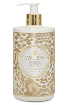 Voluspa Moisturizing Hand Lotion in Suede Blanc