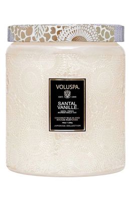 Voluspa Santal Vanille Luxe Jar Candle in Santal Vanilla