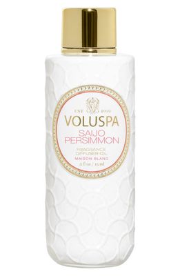 Voluspa Ultrasonic Fragrance Diffuser Oil in Saijo Persimmon