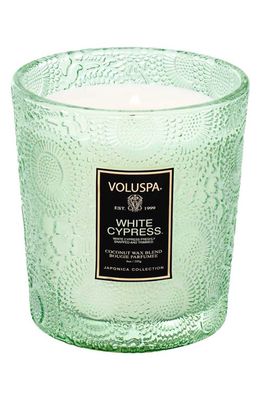 Voluspa White Cypress Classic Candle