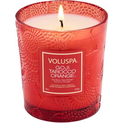 Voluspa XXV Boxed Classic Candle in Goji 