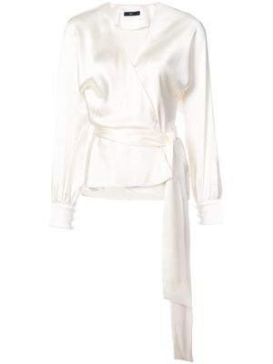 VOZ Liquid blouse - White