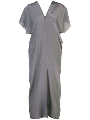 VOZ short-sleeve midi dress - Grey