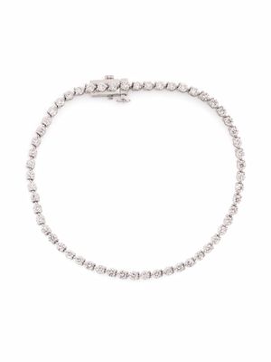 VRAI 14kt white gold petite tennis diamond bracelet - Silver