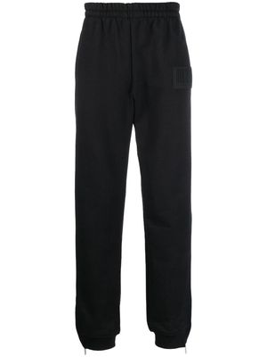 VTMNTS logo-patch track pants - Black