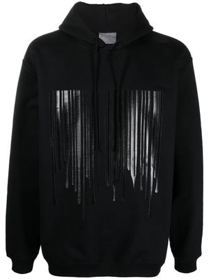VTMNTS logo pullover hoodie - Black