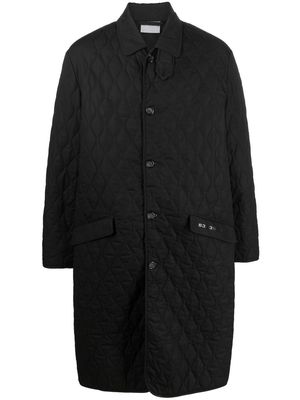 VTMNTS quilted cotton coat - Black