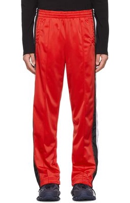 VTMNTS Red Polyester Lounge Pants