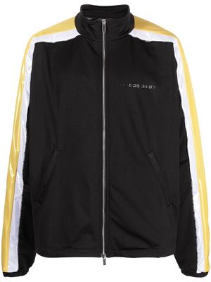 VTMNTS stripe-detail track jacket - Black