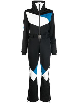 Vuarnet colour-block all-in-one ski suit - Black