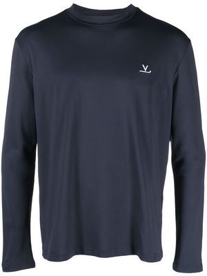 Vuarnet Lentini logo-embroidered sweatshirt - Blue