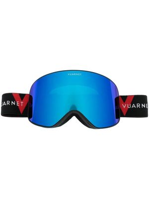 Vuarnet logo-print ski goggles - Black