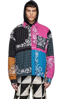 Vyner Articles Multicolor Organic Cotton Jacket