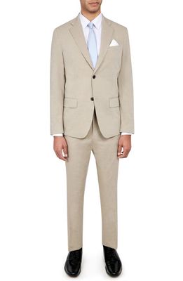 W. R.K Men's Slim Fit Performance Suit in Taupe