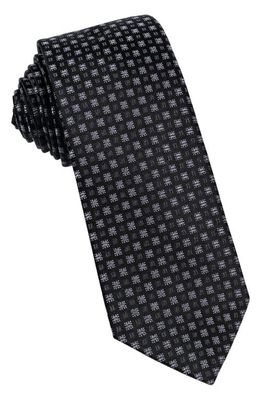 W.R.K Neat Silk Tie in Black