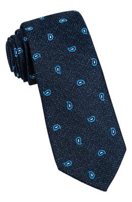 W. R.K Paisley Silk Tie in Marine