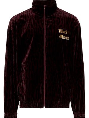 Wacko Maria logo-embroidered track jacket