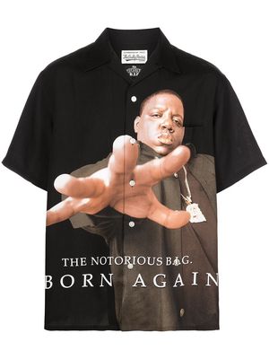 WACKO MARIA The Notorious B.I.G shorsleeved shirt - Black