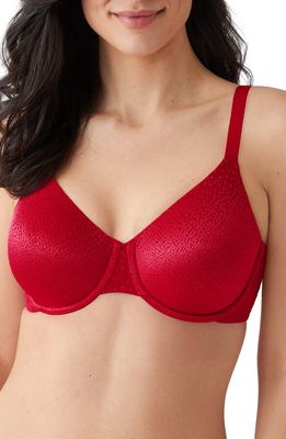 Wacoal Back Appeal Smoothing Underwire Bra in Barbados Cherry