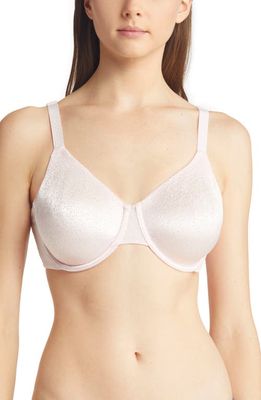 Wacoal Back Appeal Smoothing Underwire Bra in Crystal Pink