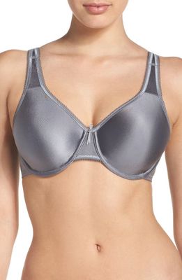 Wacoal Basic Beauty Seamless Underwire Bra in Mineral