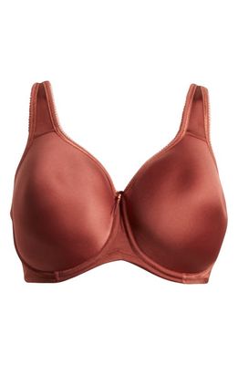 Wacoal Basic Beauty Spacer Underwire T-Shirt Bra in Henna