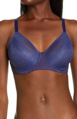 Wacoal Elevated Allure Full Coverage Underwire Bra in Classic Navy