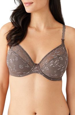 Wacoal Lifted in Luxury Underwire Bra in Cappuccino