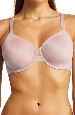 Wacoal Superbly Smooth Underwire Bra in Zephyr Pink