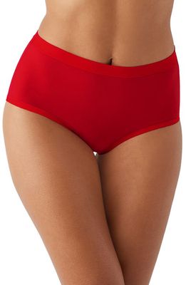 Wacoal Understated Cotton Blend Briefs in Barbados Cherry