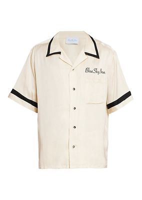 Waiter Camp Collar Short-Sleeve Shirt