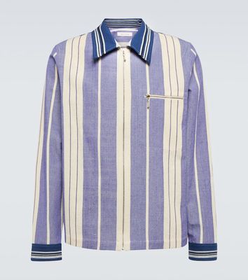 Wales Bonner Atlantic striped cotton twill jacket