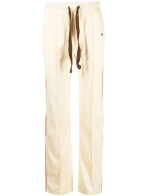 Wales Bonner contrast panel track pants - Yellow