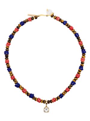 Wales Bonner Dream beaded necklace - Red