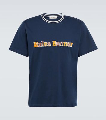 Wales Bonner Original embroidered cotton T-shirt