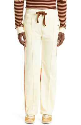 Wales Bonner Percussion Track Pants in Ivory/yellow