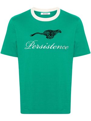 Wales Bonner Resilience organic cotton T-shirt - Green