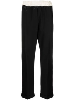 Wales Bonner Seine tailored trousers - Black